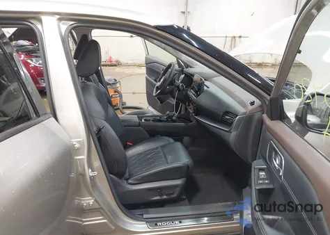 2021 Nissan Rogue Platinum Intelligent Awd from USA, damaged, VIN JN8AT3DD3MW318681